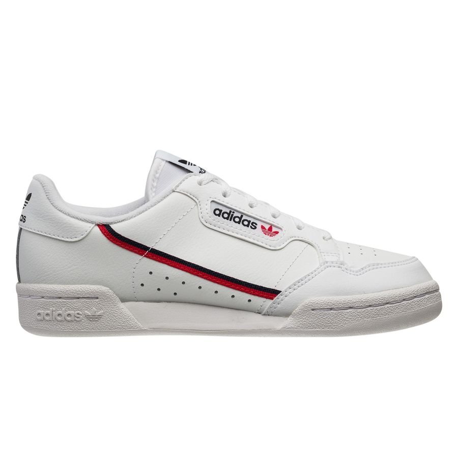 adidas Originals Sneaker Continental 80 - Hvid/Rød Børn