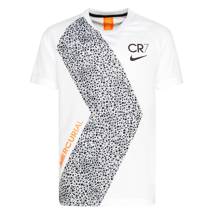 Tilsætningsstof Samuel Prøv det Nike Training T-Shirt Dry CR7 Safari - White/Black Kids |  www.unisportstore.com