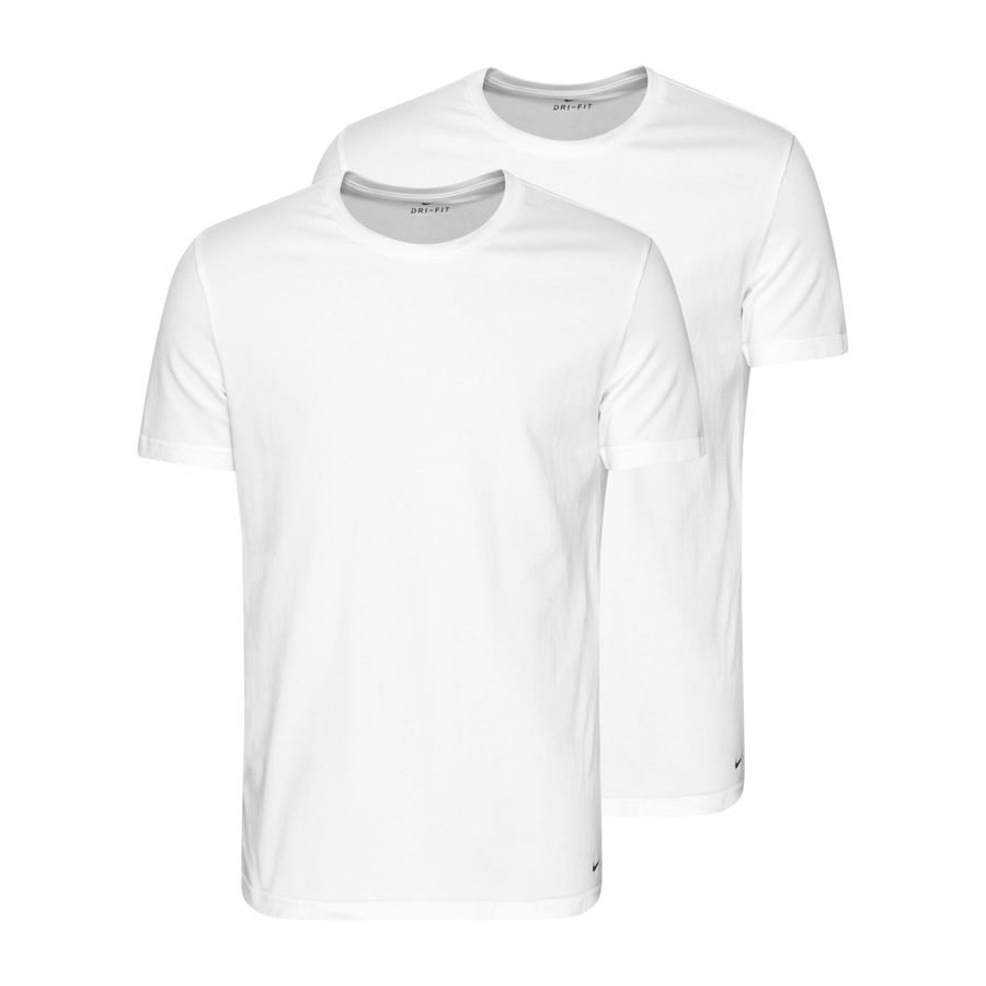 Nike T-Shirt Crew Neck Underwear 2-Pak - Hvid thumbnail