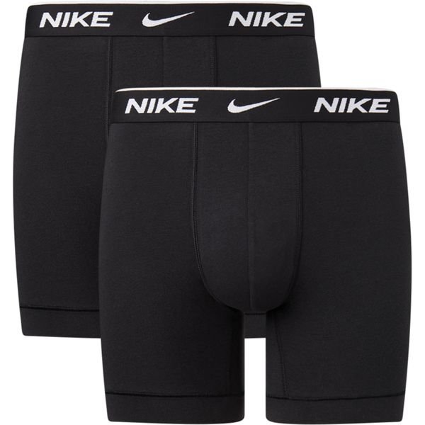 Nike Boxer Shorts 2-Pack - Black/White | www.unisportstore.com