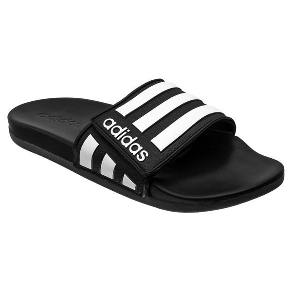 adidas Slide adilette Comfort Adjustable - Core Black/Footwear White/Grey  Six
