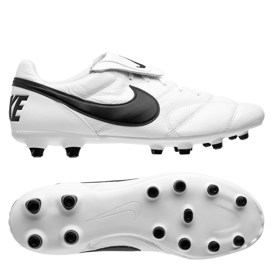 personalizado ~ lado antepasado Nike Premier II FG - White/Black | www.unisportstore.com