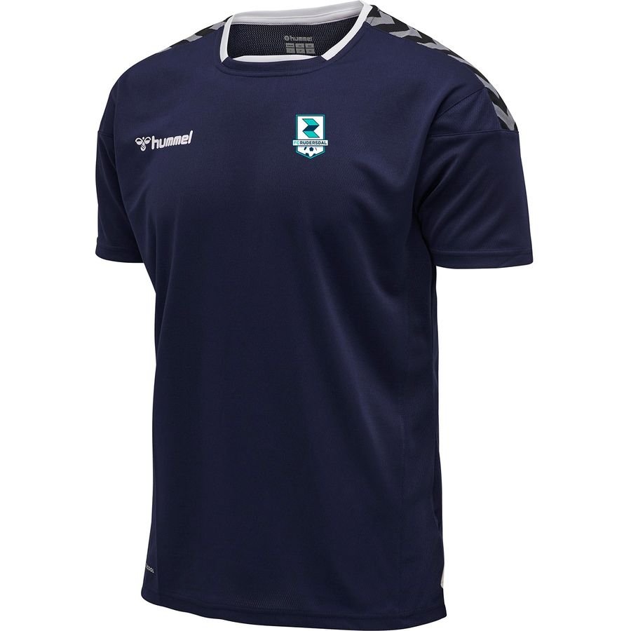 FC Rudersdal Trænings T-shirt - Navy/Hvid thumbnail