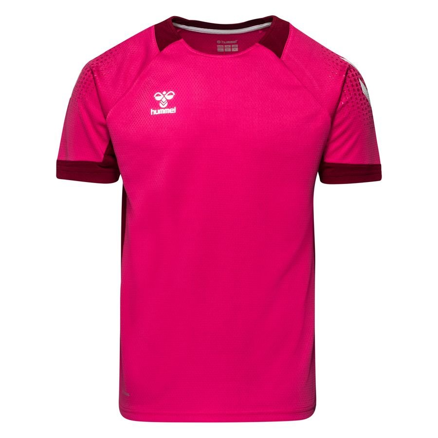 Hummel Trænings T-Shirt hmlLEAD Poly - Pink thumbnail
