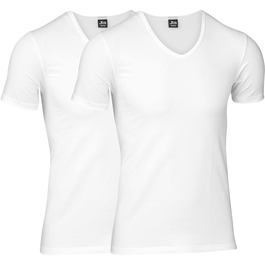JBS GOTS T-Shirt 2-Pak - Hvid thumbnail