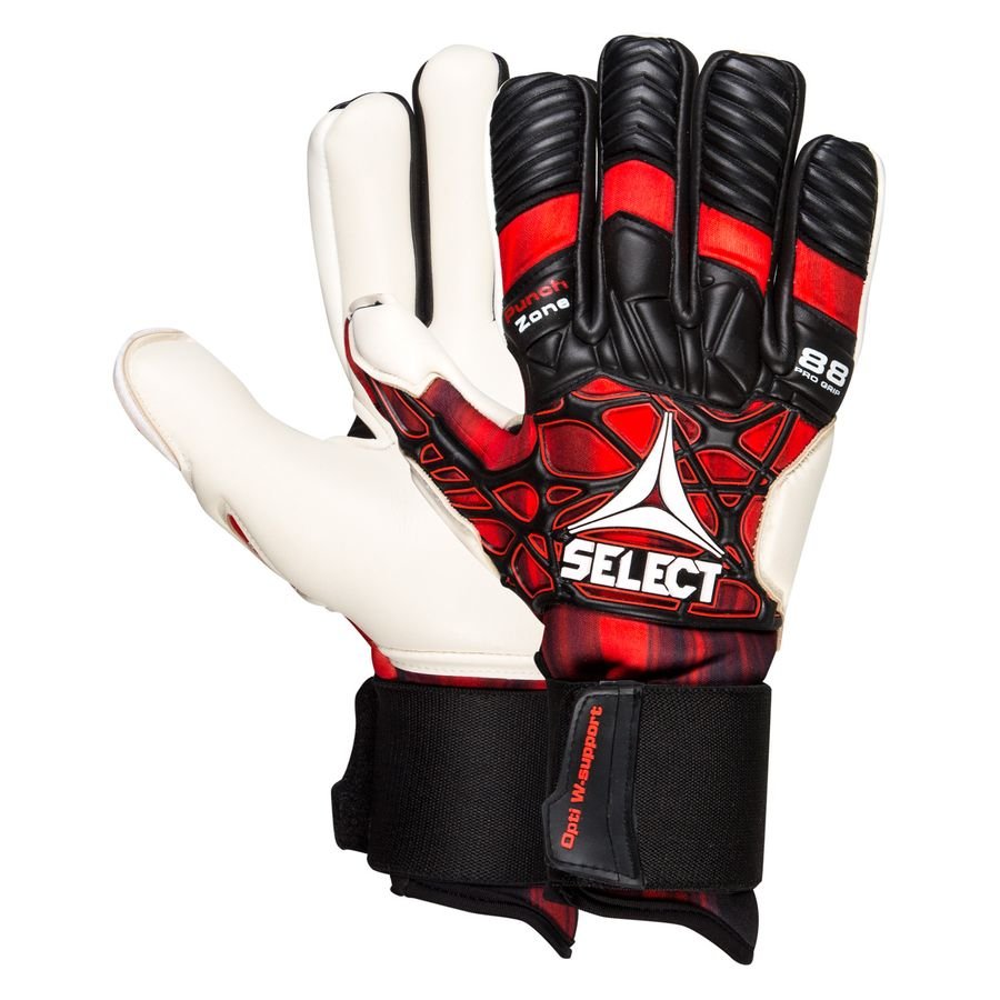 Select Keepershandschoenen 88 Pro Grip V21 - Zwart/Rood