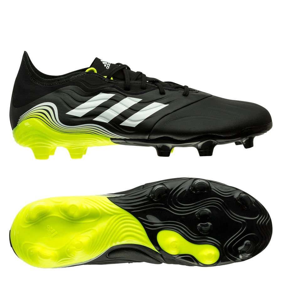 adidas Copa Sense .2 FG/AG Superlative - Core Black/Footwear White/Solar  Yellow