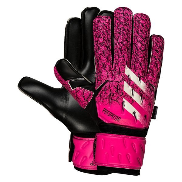 adidas Goalkeeper Gloves Predator Match Fingersave Superspectral - Shock  Pink/Black