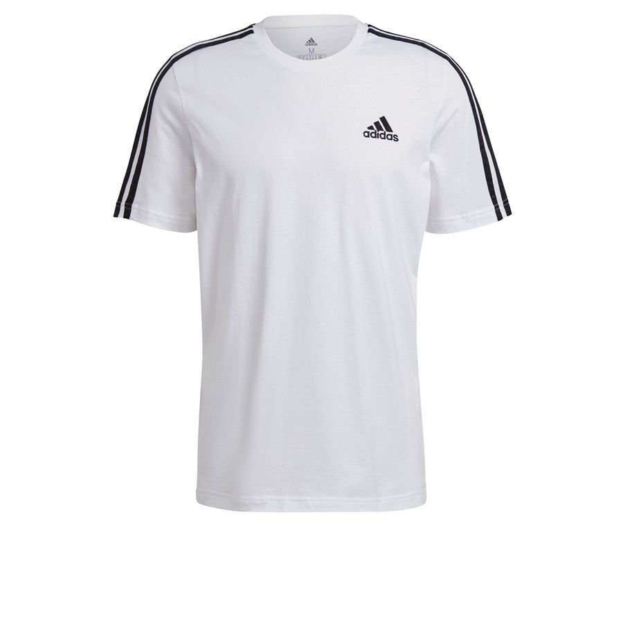 adidas T-Shirt 3-Stripes - Hvid/Sort thumbnail
