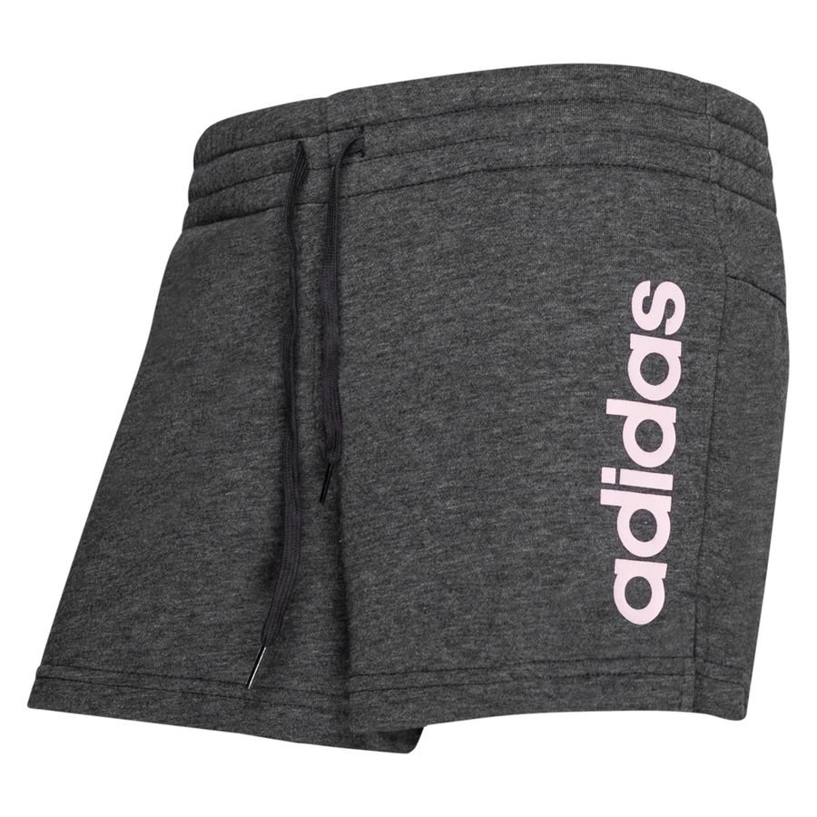 adidas Shorts Essentials Slim Logo - Grå/Pink Kvinde thumbnail
