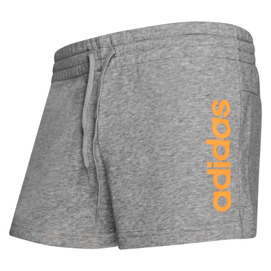 adidas Shorts Essentials Slim Logo - Grå/Orange Kvinde thumbnail