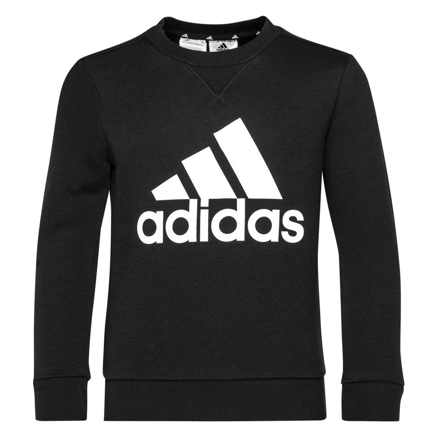 adidas Sweatshirt Big Logo - Sort/Hvid Børn thumbnail