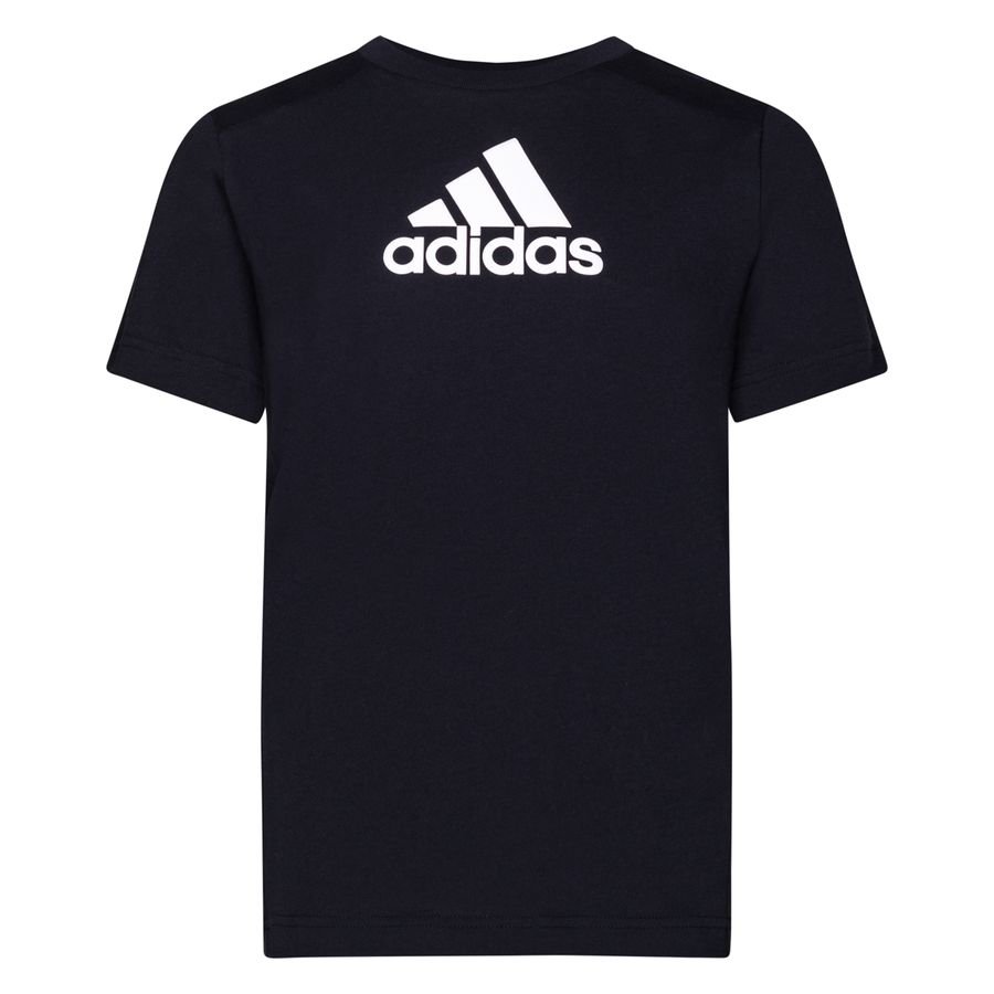 adidas T-Shirt Badge of Sport - Navy/Hvid Børn thumbnail