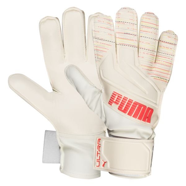 PUMA Goalkeeper Gloves Ultra Grip 4 RC Spectra - Red Blast/PUMA White