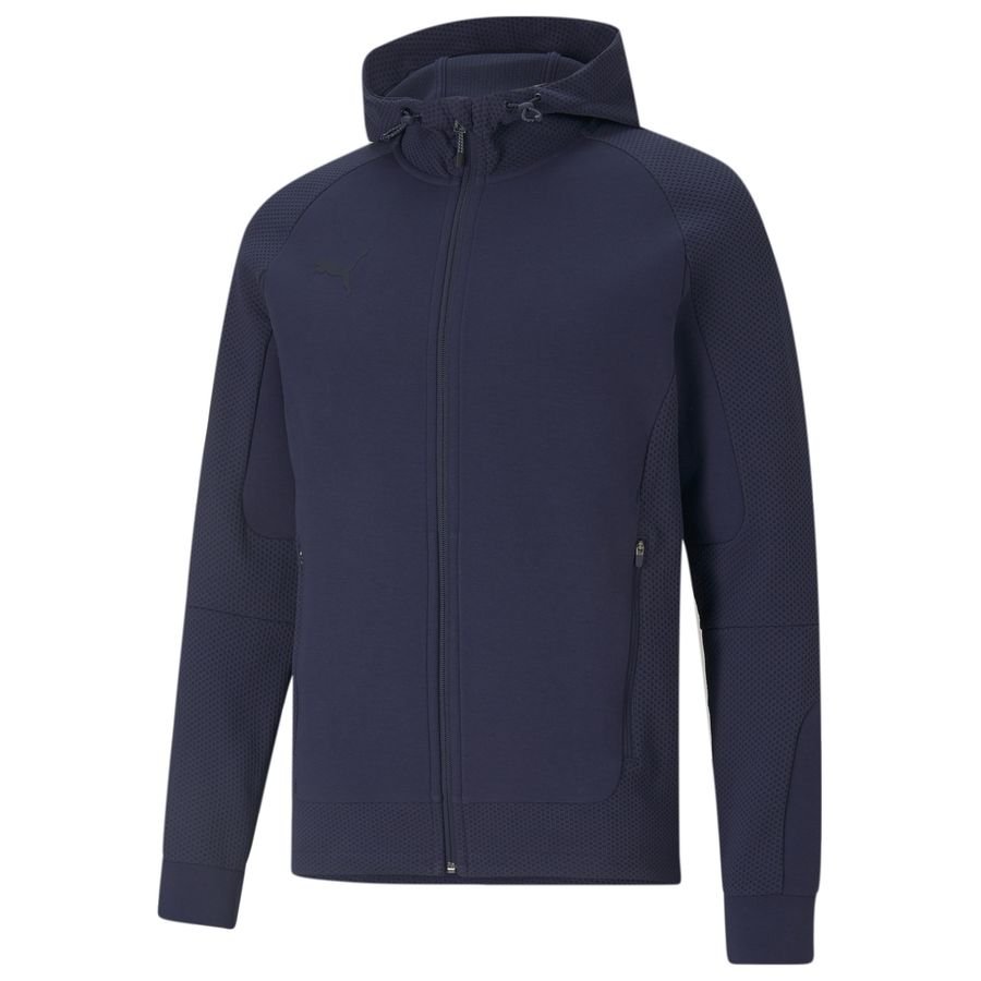 teamCUP Casuals Hooded Jacket Peacoat thumbnail