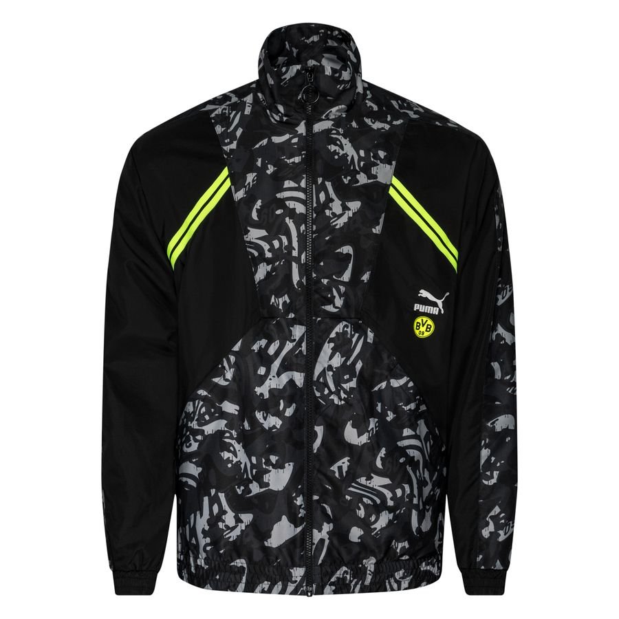 Dortmund Jacka Woven Tailored For Sports - Svart/Gul