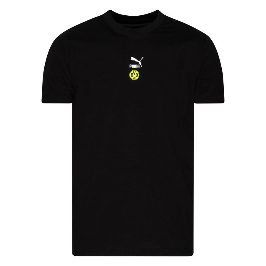 Dortmund T-Shirt Tailored For Sports - Svart/Gul