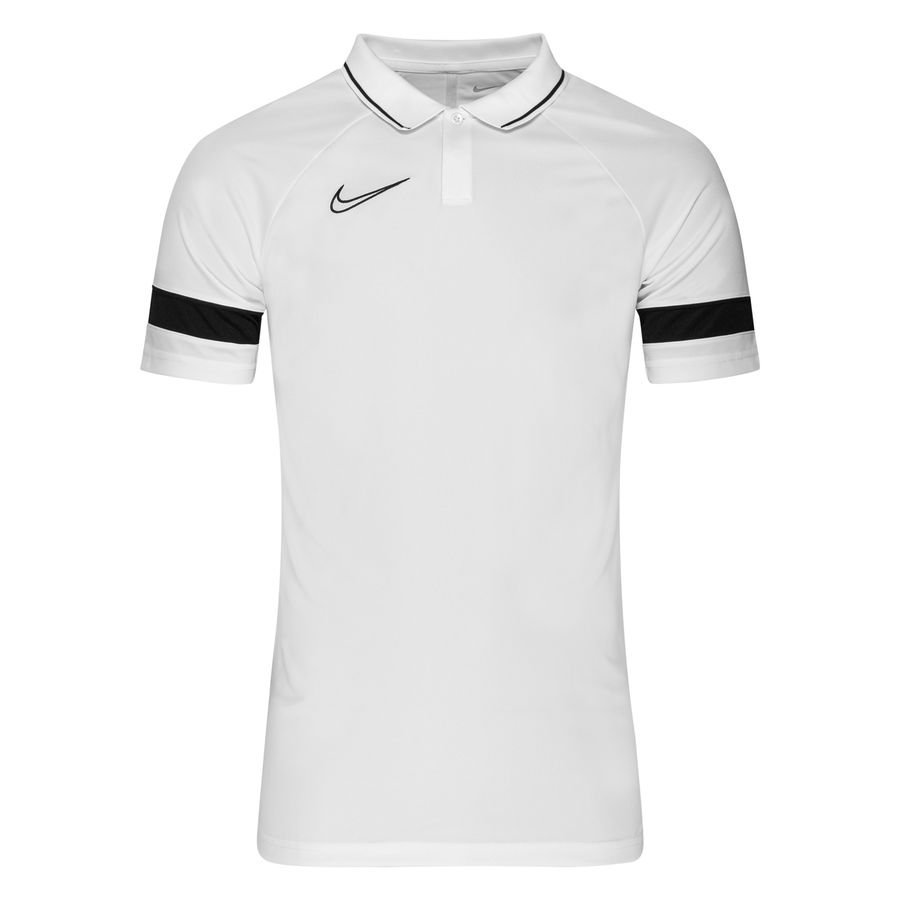 Nike Polo Dri-FIT Academy 21 - Hvid/Sort thumbnail