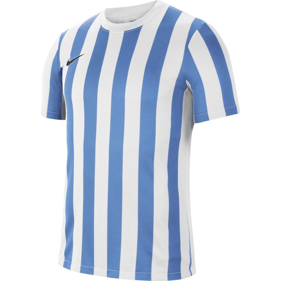 Nike Spilletrøje DF Striped Division IV - Hvid/Blå/Sort Børn