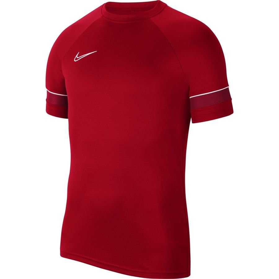 Nike Trænings T-Shirt Dri-FIT Academy 21 - Rød/Hvid/Rød Børn
