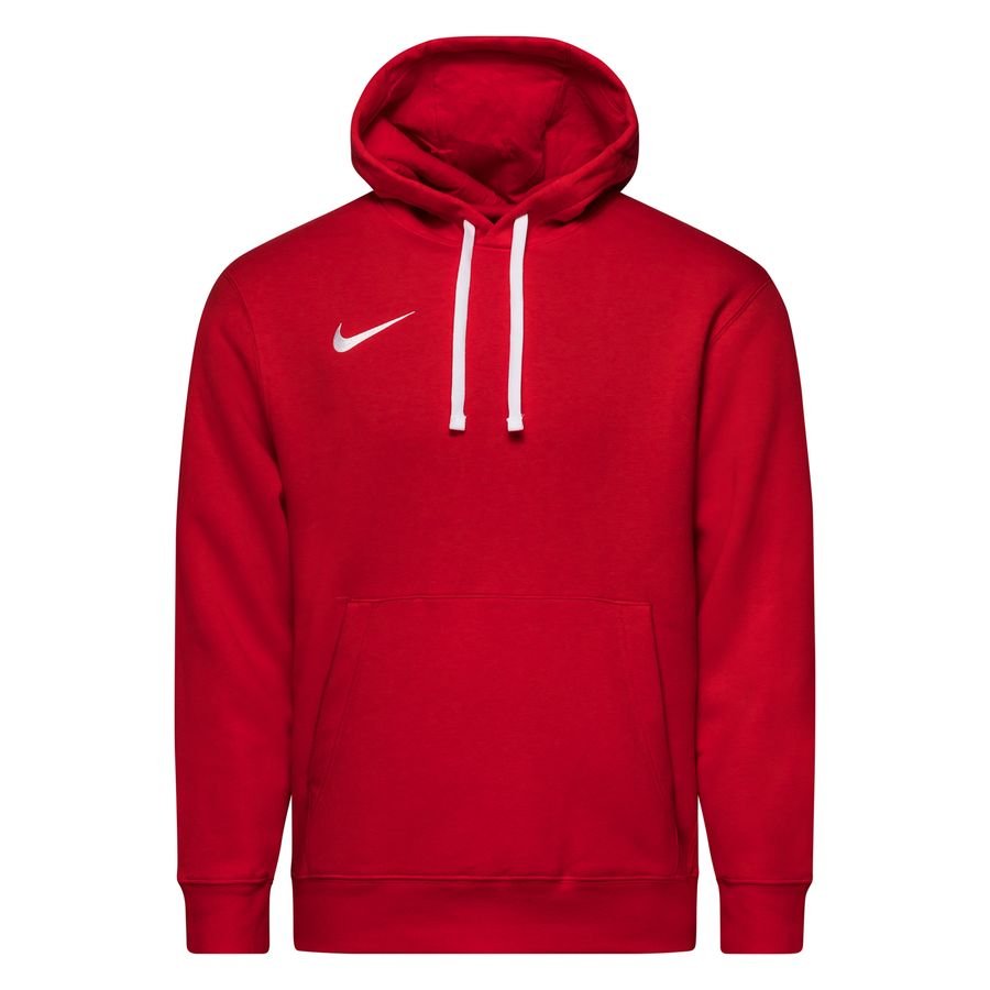 Nike Hættetrøje Fleece PO Park 20 - Rød/Hvid thumbnail