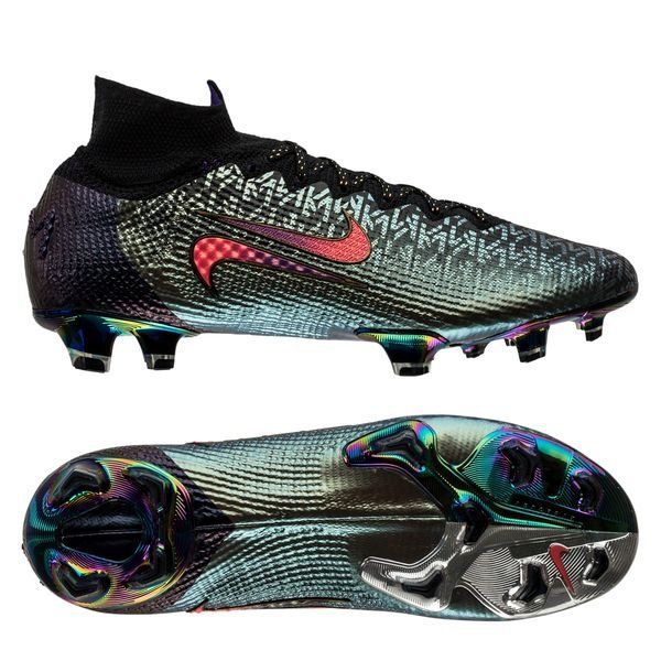 Nike Mercurial Superfly 7 Elite FG LBJ X KM Chosen 2 Black Flash Crimson Purple LIMITED EDITION