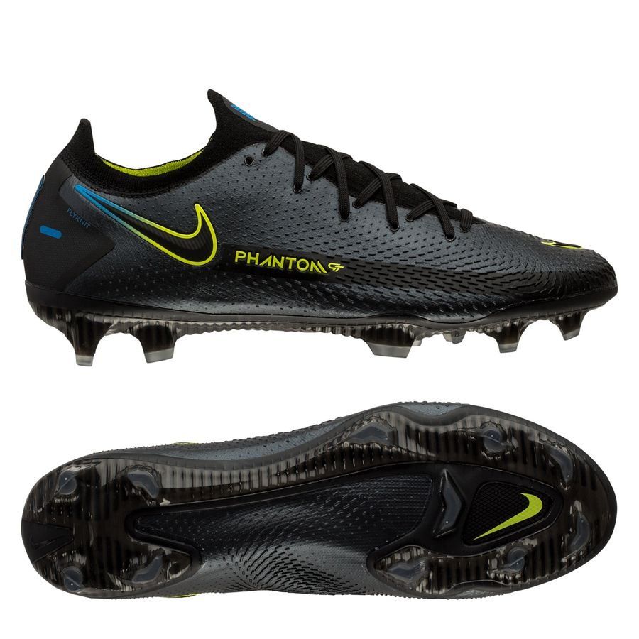 nike phantom black and yellow