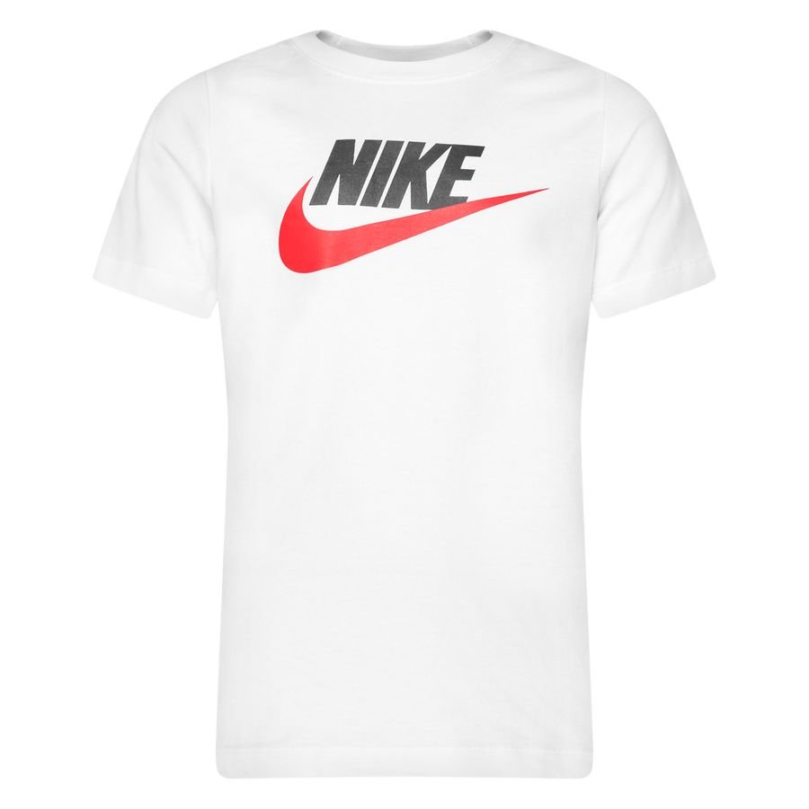 Nike T-Shirt NSW Futura Icon - Hvid/Navy/Rød Børn thumbnail