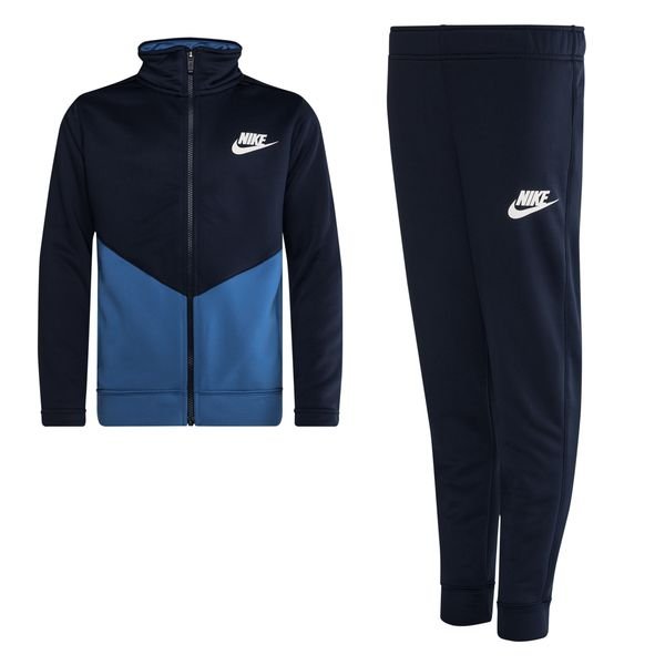 Nike Sweat Suit NSW Core Futura - Navy/Blauw Wit Kids | www ...