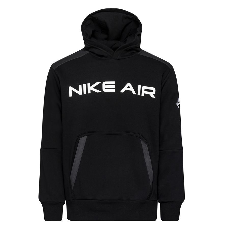 Nike Hættetrøje NSW Fleece Air - Sort/Grå/Hvid thumbnail