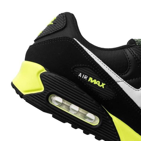 Nike Sneaker Air Max 90 - Black/White/Lime | www.unisportstore.com واكوم جرير