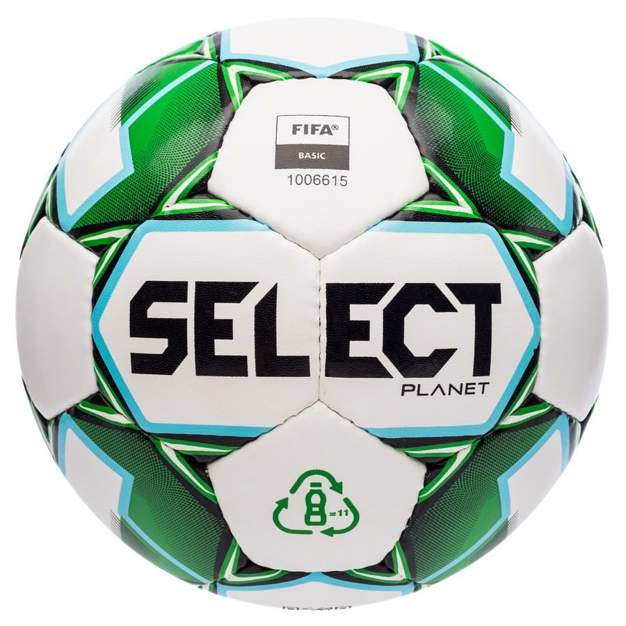 Select Fodbold Planet - Hvid/Grøn