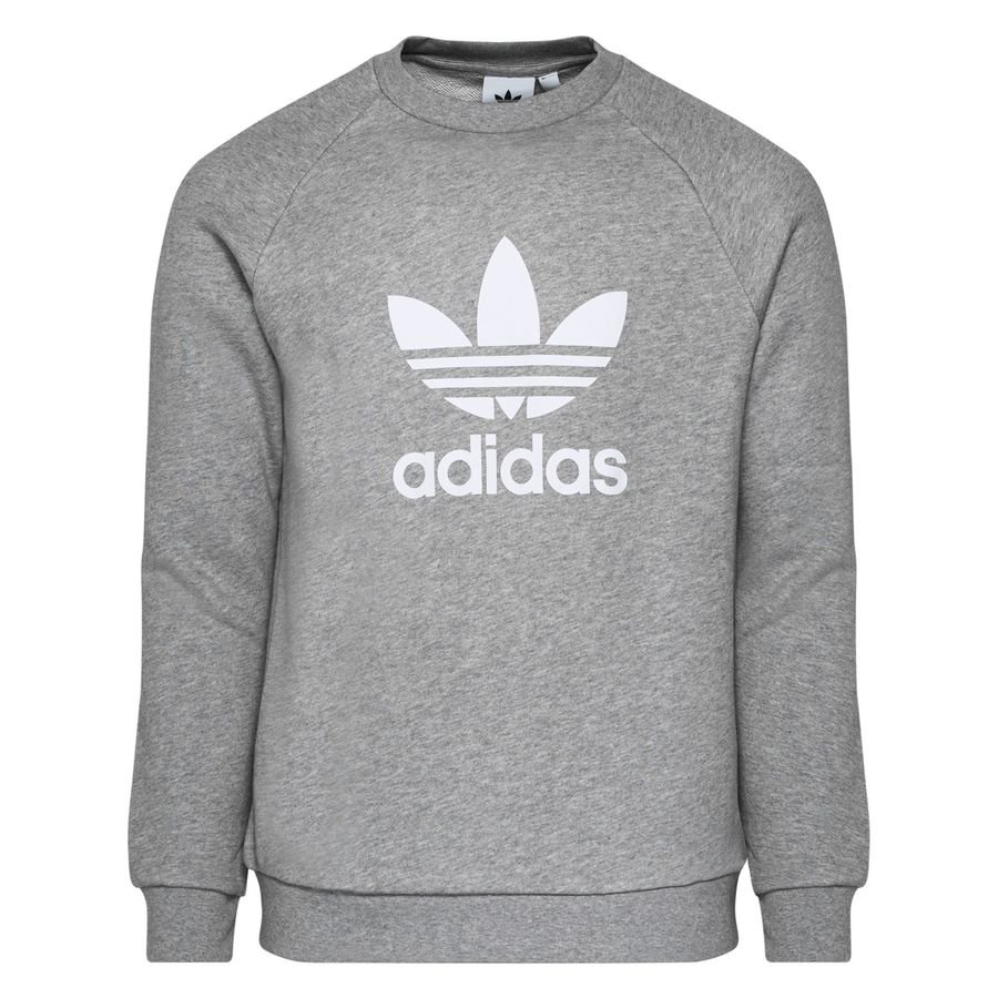 adidas Originals Sweatshirt Crew - Grå/Hvid
