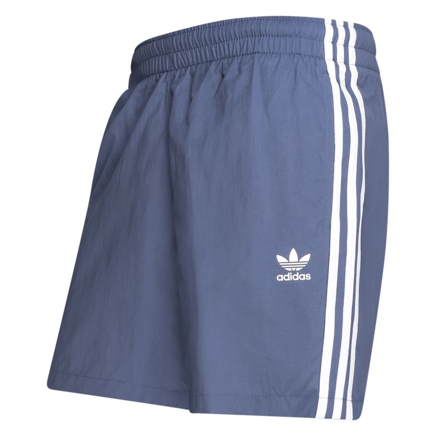 Adidas Originals Zwemshorts 3 Stripes Primegreen Blauw/Wit online kopen