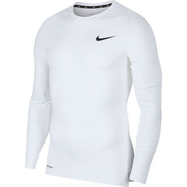 Nike Pro Compression Top - White/Black | www.unisportstore.com