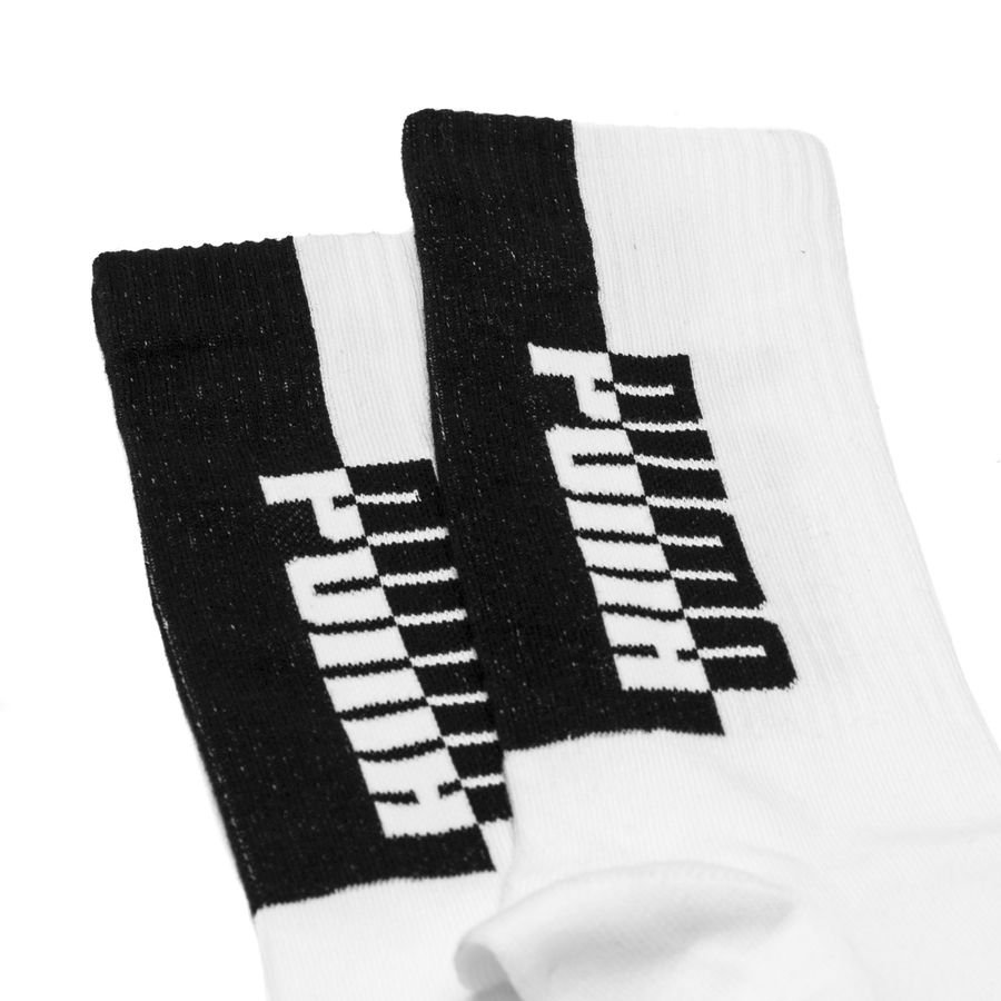عطر احساس للنساء PUMA Socks Crew Seasonal 2-Pack - White/Black عطر احساس للنساء
