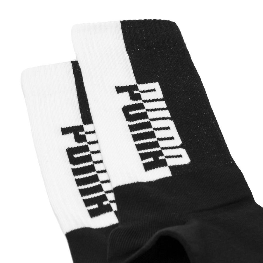 دهون الانف PUMA Socks Crew Seasonal 2-Pack - White/Black دهون الانف