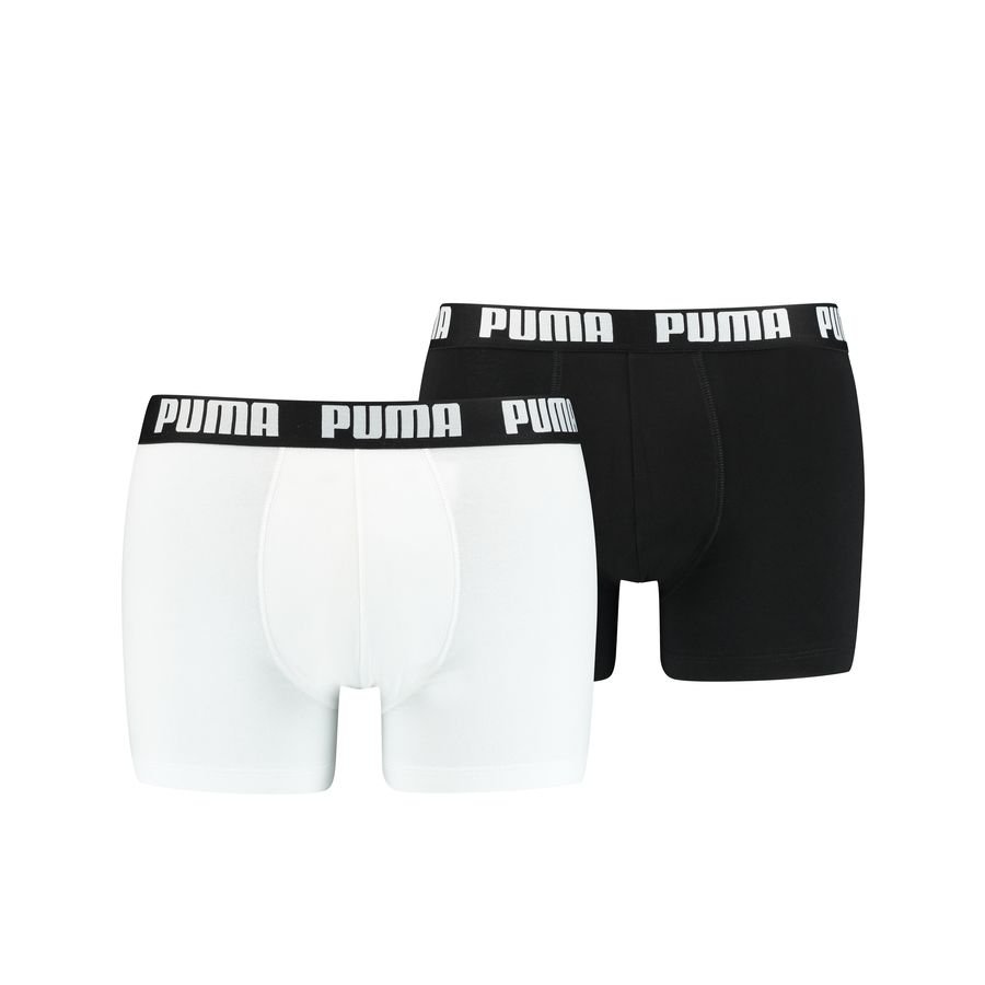 PUMA Boxershorts Basic 2-Pak - Hvid/Sort thumbnail