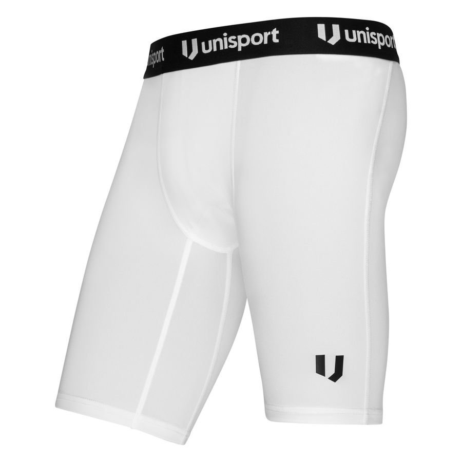BK Vestia X Unisport Baselayer Shorts - Hvid thumbnail