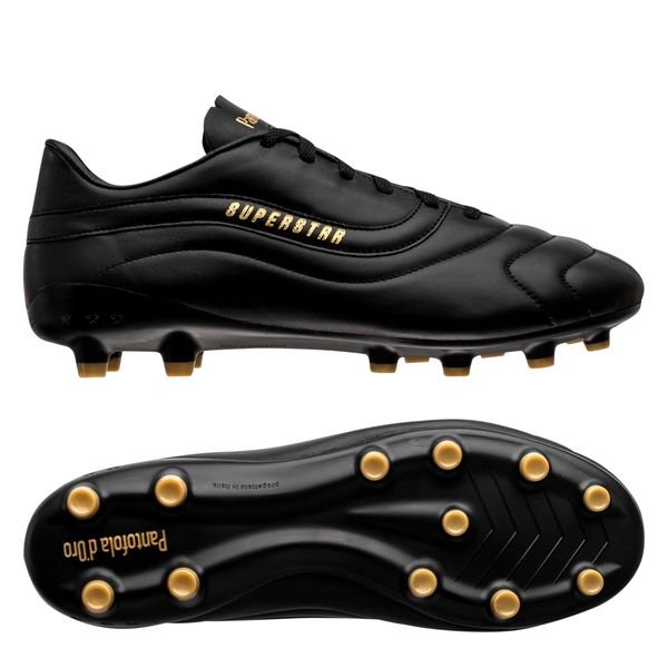 Pantofola d'Oro Superstar 2000 FG - Black/Gold | www.unisportstore.com