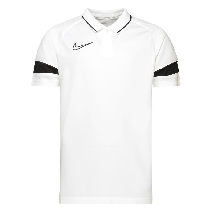 Nike Polo Dri-FIT Academy 21 - Hvid/Sort Børn thumbnail
