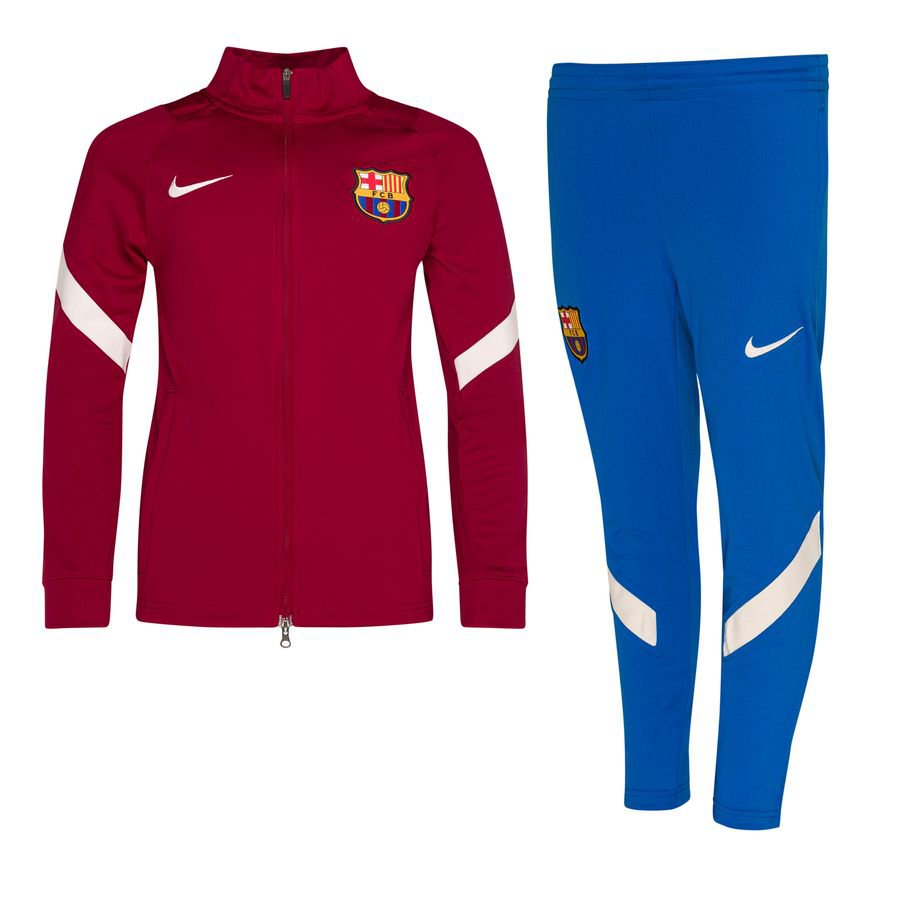 Nike Kids FC Barcelona Strike Nike Dri FIT voetbaltrainingspak voor kids Rood online kopen