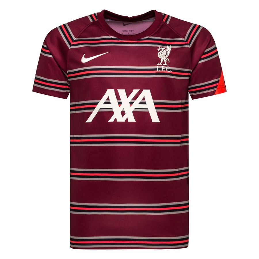 Liverpool Tränings T-Shirt Pre Match - Bordeaux/Röd Barn