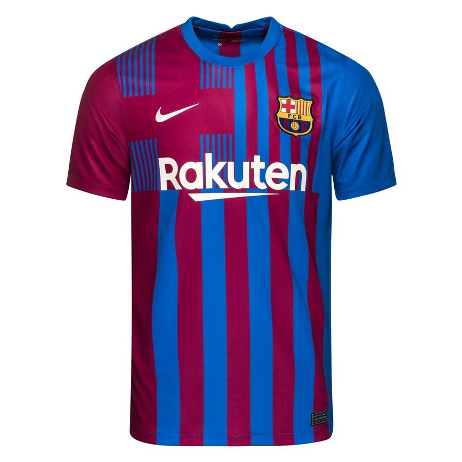 Nike FC Barcelona 2021/22 Stadium Thuis Voetbalshirt voor heren Blauw online kopen
