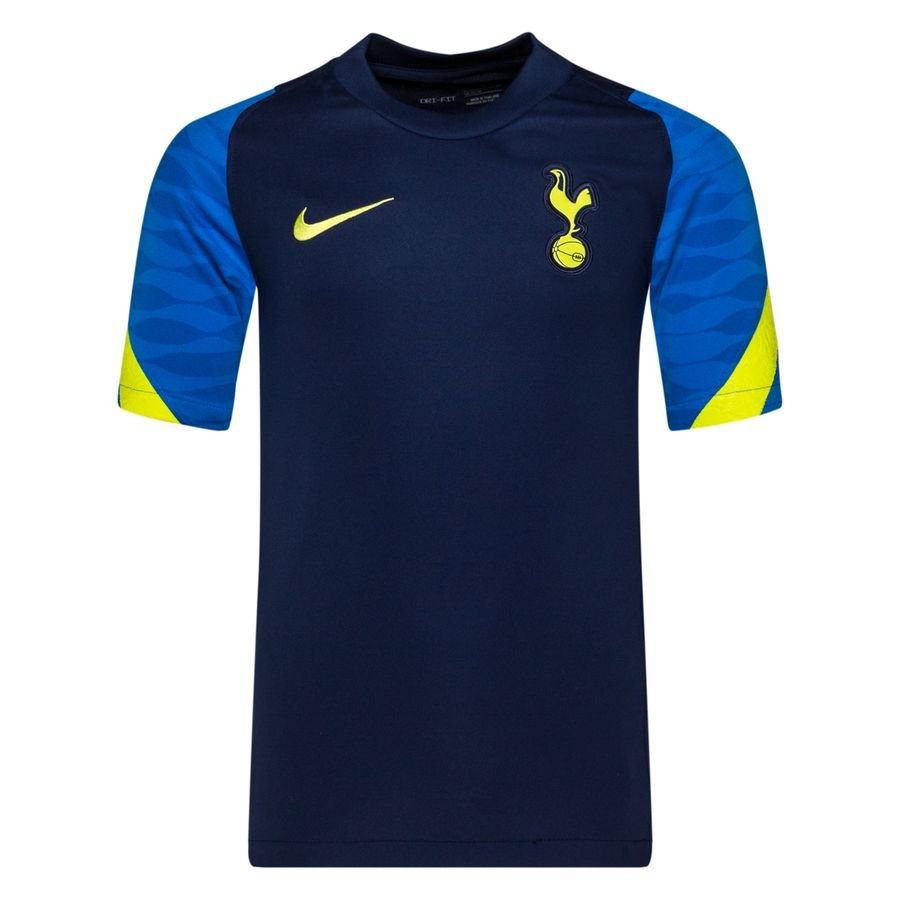 Tottenham Trænings T-Shirt Dri-FIT Strike - Navy/Blå/Neon Grøn Børn thumbnail