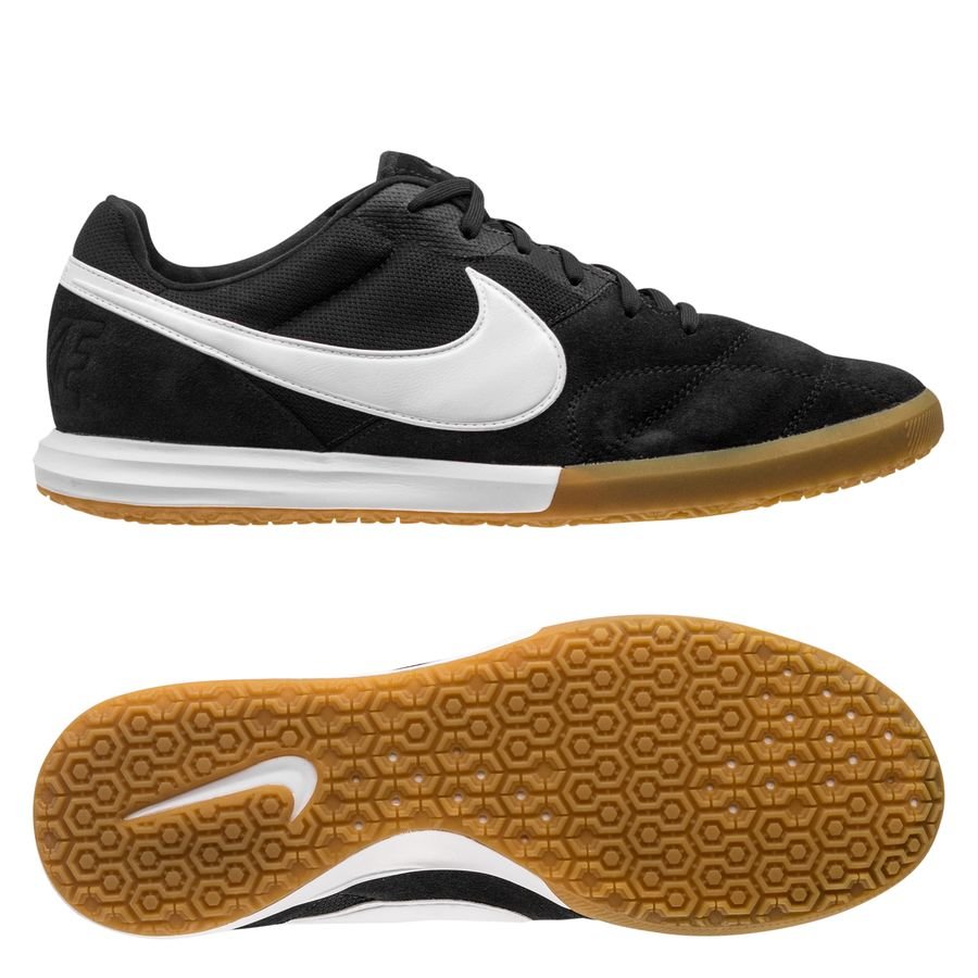 Terug, terug, terug deel been Duplicatie Nike Premier II Sala IC - Zwart/Wit/Bruin | www.unisportstore.nl