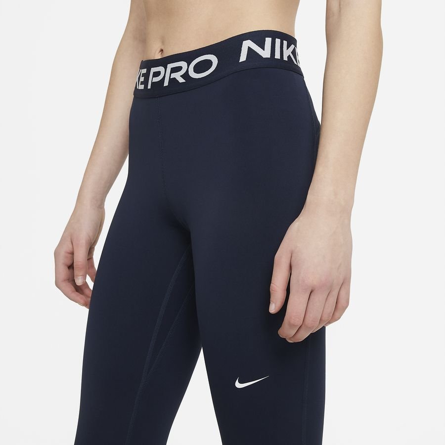 sequence Meyella with time Nike Pro Tights 365 - Obsidian/White Woman | www.unisportstore.com