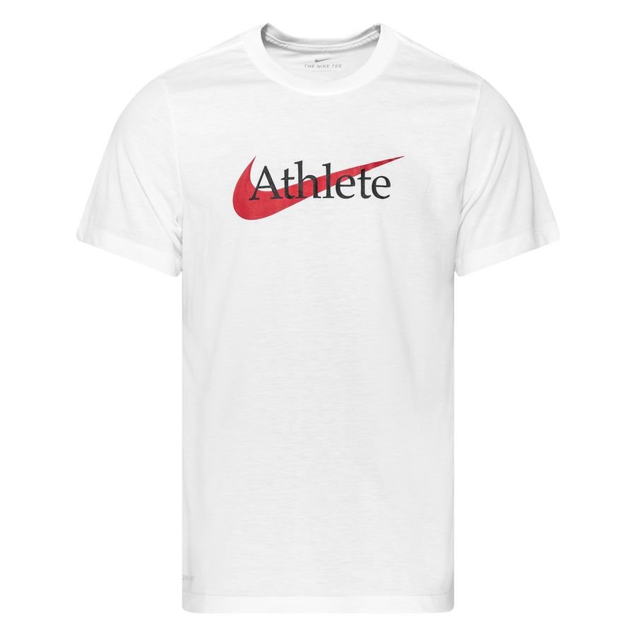 Nike Trænings T-Shirt Swoosh - Hvid/Rød thumbnail