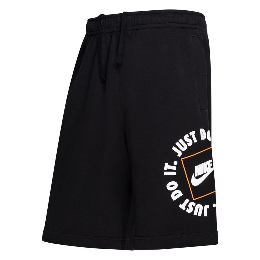 Nike Shorts NSW Fleece JDI - Sort/Hvid thumbnail