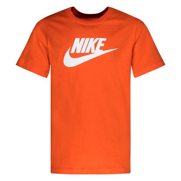 Nike T-Shirt NSW Futura Icon - Turf Orange/White Kids | www ...
